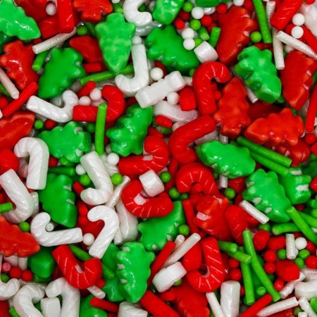 New Year. Sprinking confectionery "Christmas anticipation", mix, 50 g-1