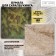 Military scrapbooking paper “Action map”, 30.5 x 30.5 cm 190 g/m2