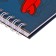 Gift notebook, 45 sheets, line, on the castle, on the crest, shark (17.8x13cm)