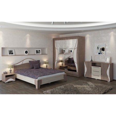 Verona bedside table, 460x350x350, ash shimo-1