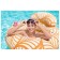 Circle for swimming with a pillow, 118 x 117 cm, 43643