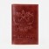 Passport cover, brown color