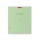 Notebook of 12 sheets in the line "Classic with Linovka", cover coated cardboard, offset unit, green