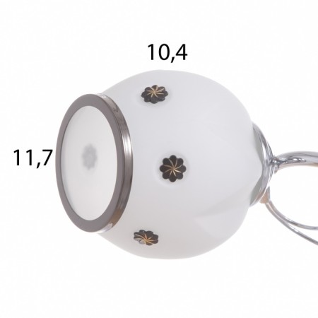 Velma chandelier 2x40W E27 Chrome Model: 2600549-6