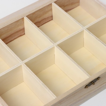 Box for storing tea bags "Ahmadabad", 8 cells, 24.8 × 18 × 4.8 cm-6