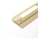 Furniture bracket RS1402, M/O = 128, Satin gold color