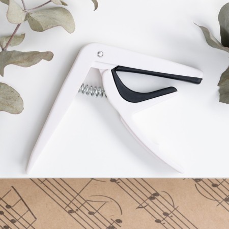 Kapodastr Music Life, White, Plastic-2