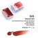 A watercolor art in a dwarf 2.5 ml, ZHK "White Nights", iron-oxide light red, 1911321
