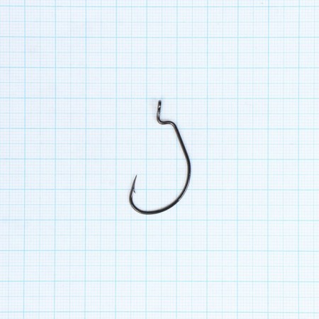Offset hooks KOI Hard Game Offseet, BN color, No. 1/0, 5 pcs.-1