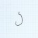 Offset hooks KOI Hard Game Offseet, BN color, No. 1/0, 5 pcs.