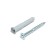 Tundra dowel-gvo, spine, nylon, secret cuff, 5x30 mm, 100 pcs