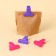Set of packages clamps, 4 × 1.7 cm, 4 pcs, color mix