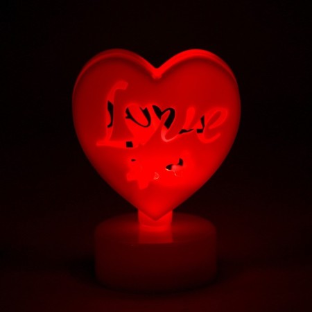 Candle LED "hearts", MIX's colors-3