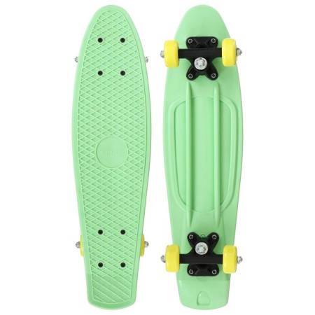 Penniboard Onlitop, 56x15 cm, PVC 50 mm wheels, plastic frame, light green color-3