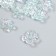 Busina Plastic for creativity "Flower. Stone ice" transparent blue 0.6x2.1x2.5 cm