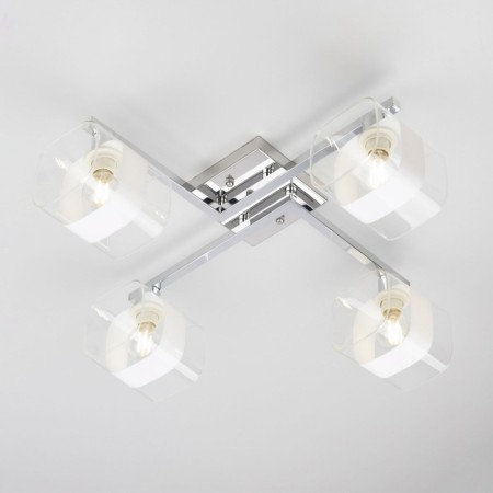Ceiling chandelier "Virta" E14 4x60 watts-6