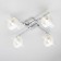 Ceiling chandelier "Virta" E14 4x60 watts