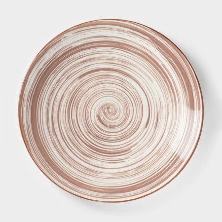 Ceramic dining “temptation”, d = 26.5 cm, beige color-1