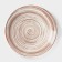 Ceramic dining “temptation”, d = 26.5 cm, beige color