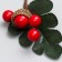 Decor for creativity "3 berries with stoolen" 8.5 cm