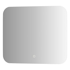 Зеркало с DEFESTO LED-подсветкой 19 Вт, 60x50 см, сенсорный выключатель, нейтральный белый свет
