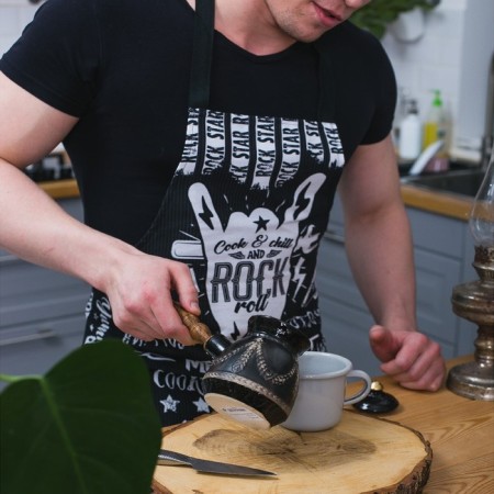 Apron of Dolyana Rock’N’Roll, 60 × 70 cm, martial, cotton 100 %, 160 g/m²-1
