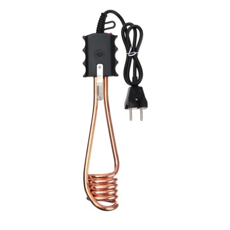 Luazon lek 06, 1500 watts electric boiler, spiral spring, indicator, 28x6 cm, 220V, black-2