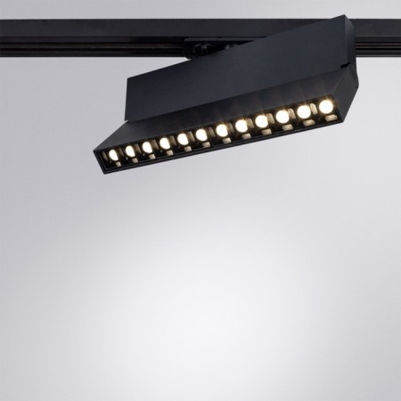 Crutal lamp Arte Lamp Flash A4573PL-1BK, LED, 12 W, 3.3x22x13.4 cm, 750 lm, black-1