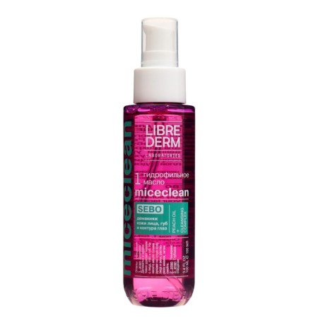 Librederm Miceclean SEBO hydrophilic oil for oily and combined skin, 100 ml