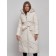 Coat insulated winter female, size 42, light-beige color