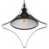 Bayerlux lamp "Fabula" E27 40W Black 40x30x40-140cm