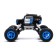 Radio -controlled jeep "Police", works on the battery, the color is black