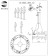 Suspended chandelier ST LUCE. SL1633.203.12. Olvera. 12x40 watts, E14, 60x60x37 cm, matte gold color