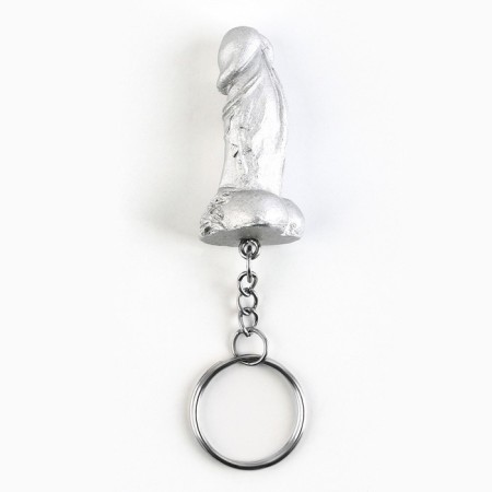 Keychain, silver, 18+, 4.7 x 2.1 cm-1