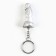 Keychain, silver, 18+, 4.7 x 2.1 cm