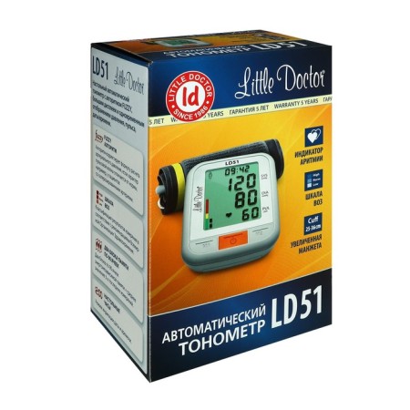 Little Doctor LD-51A tonometer, automatic, cuff 25-36 cm, with an adapter-5