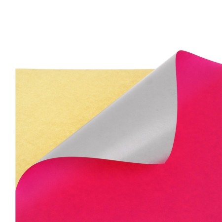 A4 paper, 100 sheets, 80 g/m, self-adhesive, fluorescent, bright pink-1