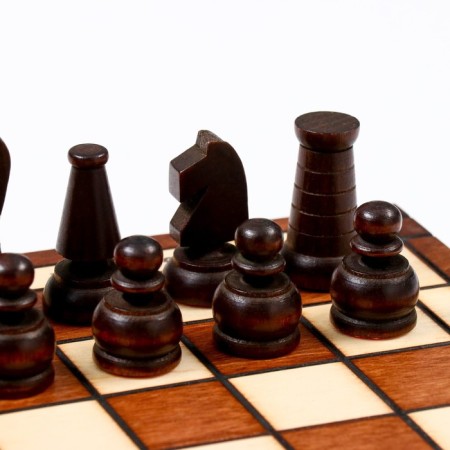 Chess Polish Wooden Big Madon "Royal", 31 x 31 cm, King H-6.5 cm-5