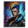 A notebook of 60 sheets in a cage on the crest "Bright guys", cover Combined cardboard, UV-lak, mix
