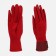 Gloves are female, dimensionless, without insulation, red color