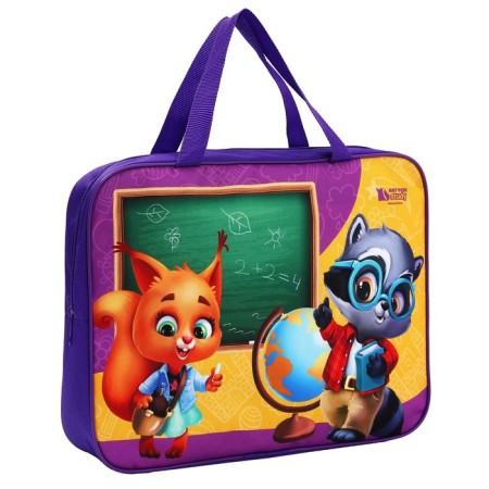 A4 notebook folder on lightning textiles 70mm 360 x 260 “September 1: schoolchildren”-4