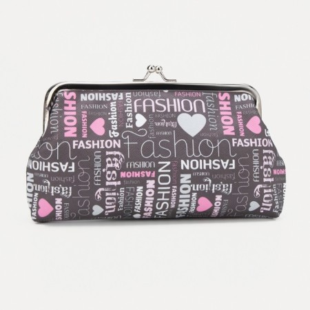 Cosmetic bag on the farmar, gray color-1