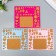 Quilling ruler plastic, micx 21.5x18.5x0.7 cm