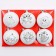 Christmas tree balls for coloring for the New Year “Wonderful Gift” ”, D = 7 cm, New Year's set for creativity