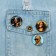 Supply icon on the postcard, set F.R.I.E.N.D.S, D = 25mm.