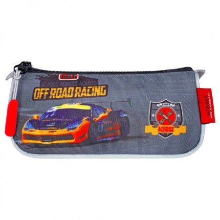 Frame backpack 39 x 29 x 17 cm, Across 410, filling: bag, pencil case, purple ACR22-410-2-8