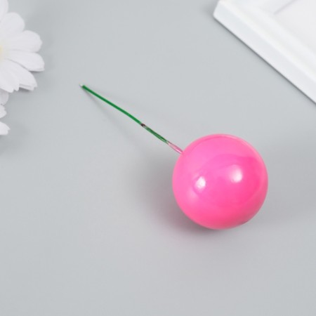 Decor for creativity "Balls Fuchsia" d = 2; 3; 3.5 and 4 cm set 20 pcs-4