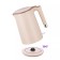 Electric ketta KitFort KT-6662-1, plastic, Metal flask, 1.5 l, 2200 watts, beige