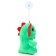 Soft toy "Dinosaurus" on a suction cup, 10 cm, color mix