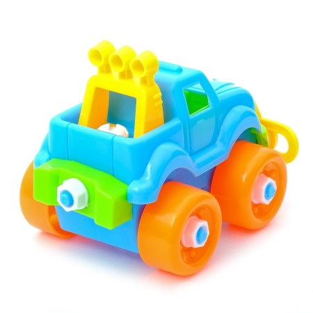 Constructor for kids "Jeep", 22 details, color mix-2